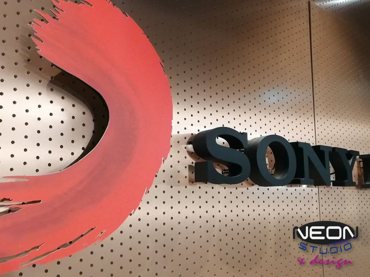 Sony Music - Litery 3D