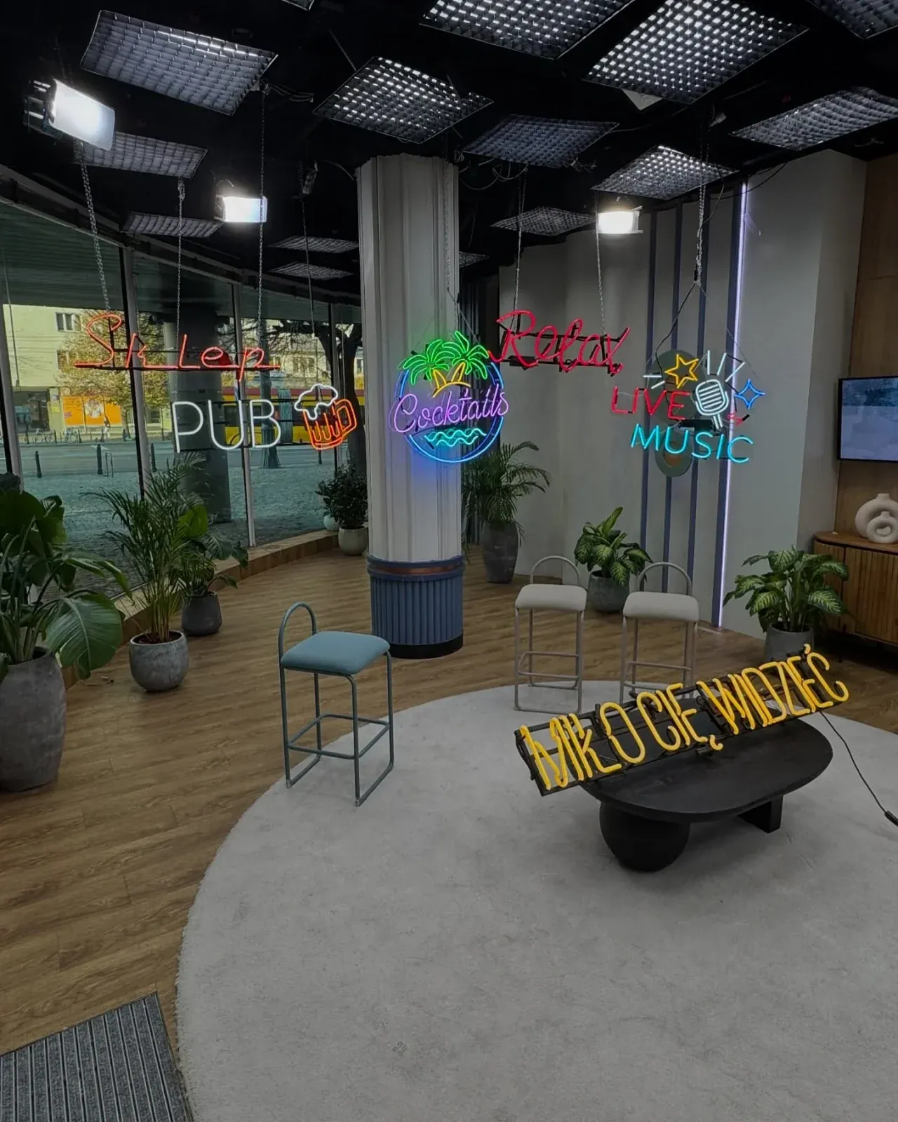 Neony Neon Studio w studiu Dzień Dobry TVN