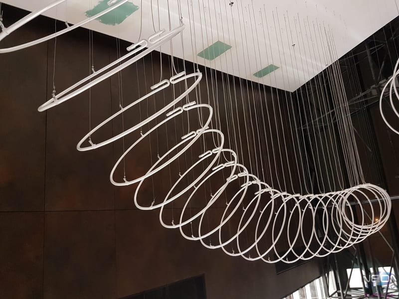 Artistic Neon Installation — View II