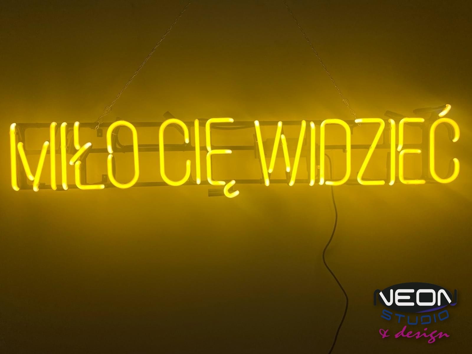 Nice to See You — Glass Neon