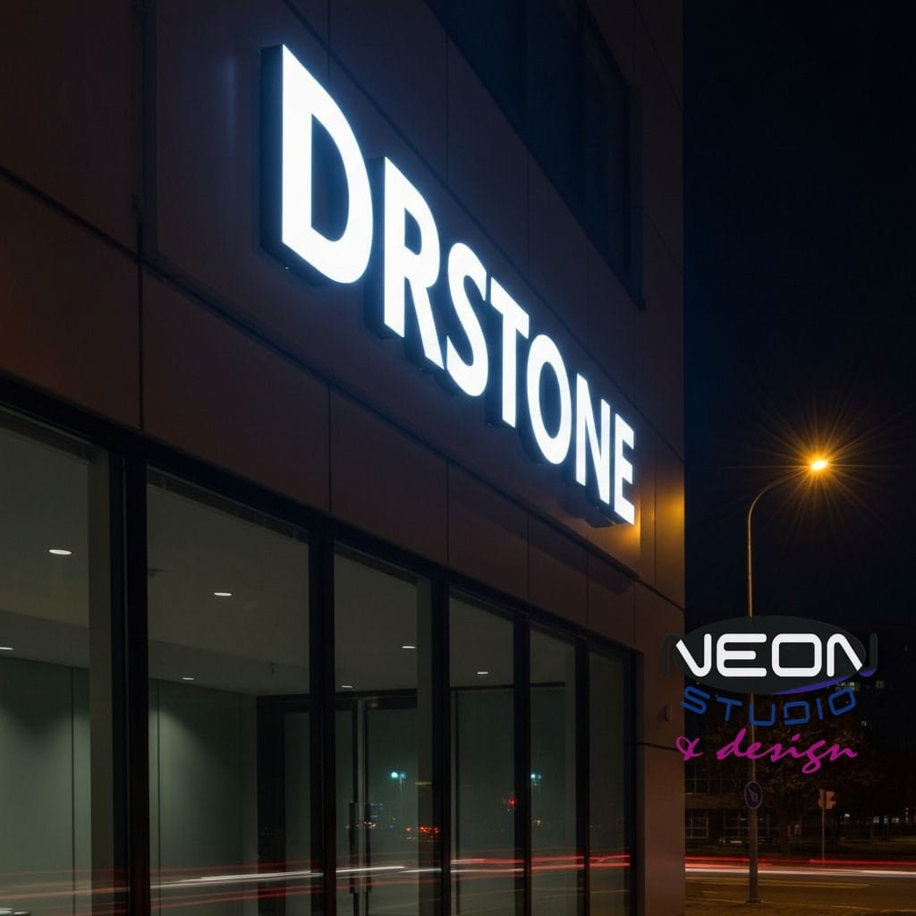 3D letters as a way to build brand recognition